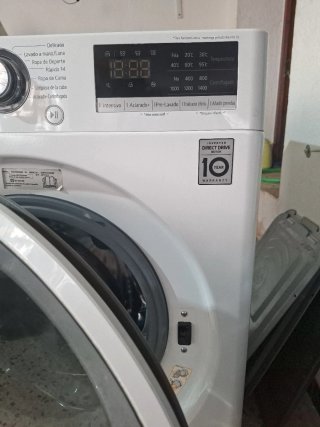 Lavadora LG 9kg Steam A+++ -40%