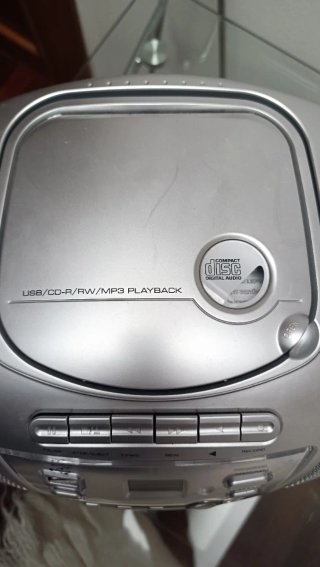 Radio CD/USB MP3 Plata