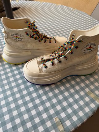 Zapatillas Converse Blancas Multicolor