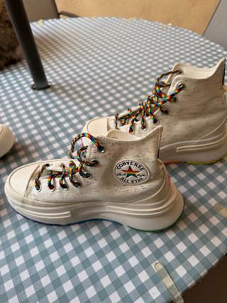 Zapatillas Converse Blancas Multicolor