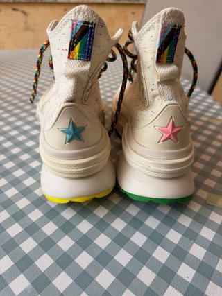 Zapatillas Converse Blancas Multicolor