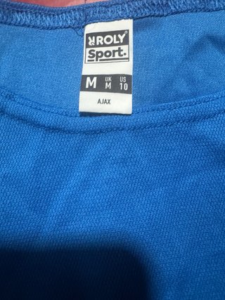 Camiseta sin mangas hombre azul