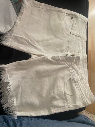 Pack 3 Shorts Blancos Mujer
