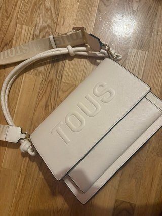 Bolso Tous Beige y Dorado