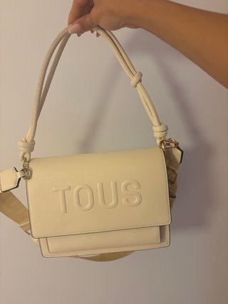 Bolso Tous Beige y Dorado