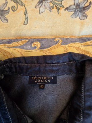 Chaqueta vaquera Aberdeen manga 3/4 Talla L