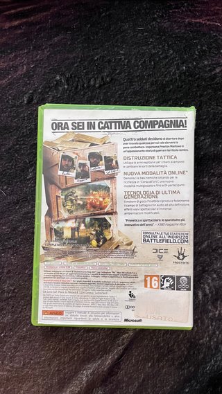 gioco XBOX 360 Battlefield Bad Company