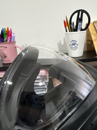 Máscara de paintball  y sucedáneos negra