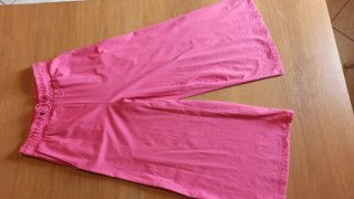 Gonna e pantalone rosa arancio tg. S