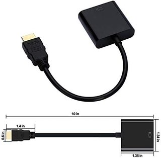 Adaptador HDMI a VGA monitor PC nuevo