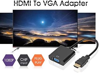 Adaptador HDMI a VGA monitor PC nuevo