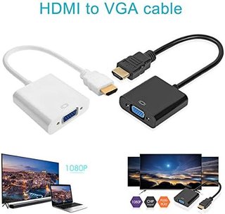 Adaptador HDMI a VGA monitor PC nuevo