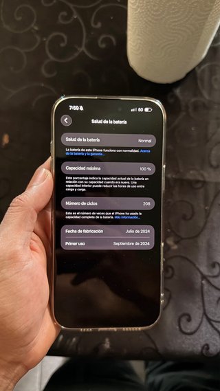 iPhone 16 Pro Max 256GB Gris espacial