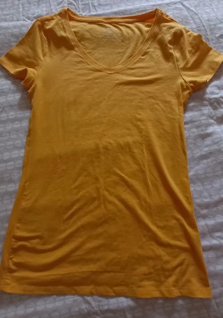 Camiseta amarilla Primark Talla XS