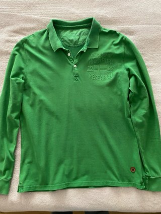 Camisa Polo Ralph Lauren Verde Talla M