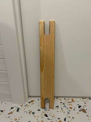 Reposapiés Trona Ikea Madera