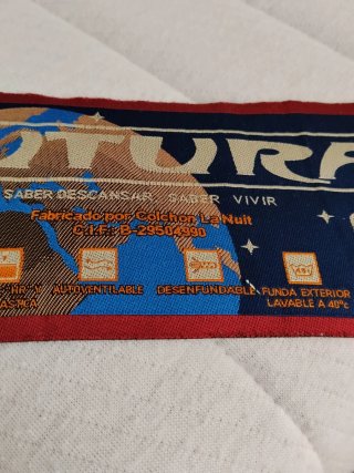 Colchón viscoelástico muy confortable