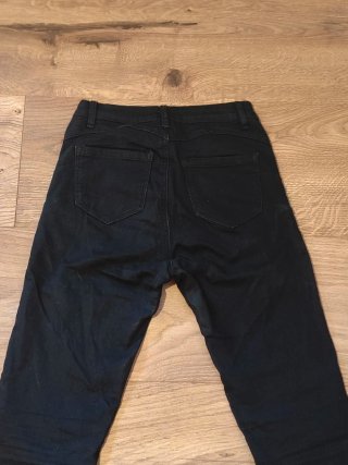 Pantalón pitillo negro algodón Talla S