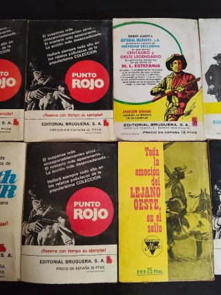 10 libros antiguos de bolsillo