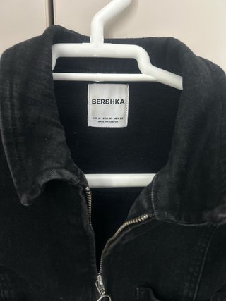 Mono corto vaquero Bershka negro