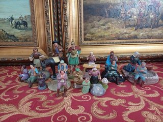 Lote 100 Figuras Belén Pesebre Antiguas