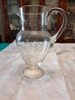 Set 24 Bicchieri, Caraffa e Bottiglia Vintage
