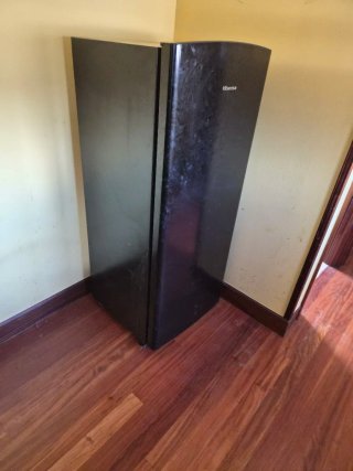 Nevera Hisense Negra Retro 1.26x53x52