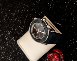 Reloj Festina Mujer Negro y Plateado