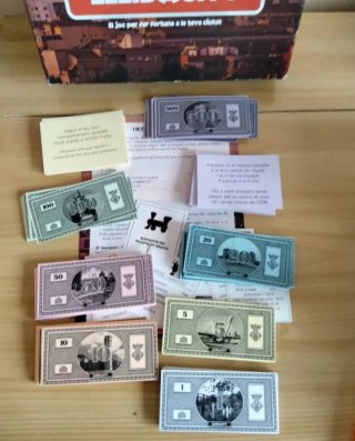 Juego de mesa Lleidacity incompleto