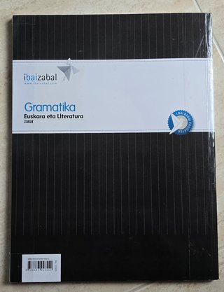 Gramatika 4, DBH euskara eta literatura : I.bai...