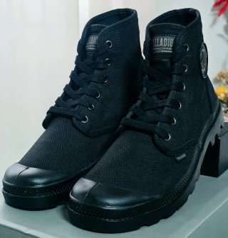 Botas Palladium Pampa Hi Monocromo Negras