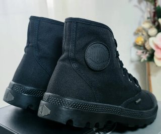 Botas Palladium Pampa Hi Monocromo Negras