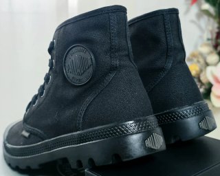 Botas Palladium Pampa Hi Monocromo Negras