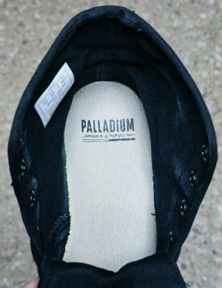 Botas Palladium Pampa Hi Monocromo Negras