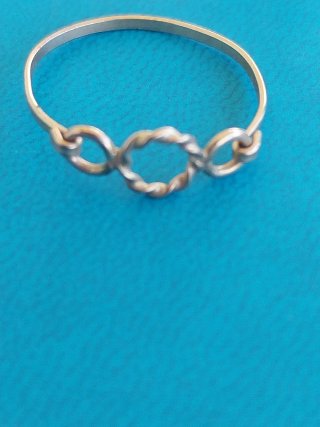 Lote 9 Anillos Dorados Ajustables