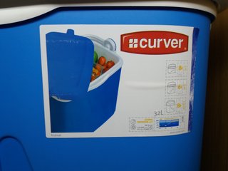 Nevera portátil Curver 32L azul