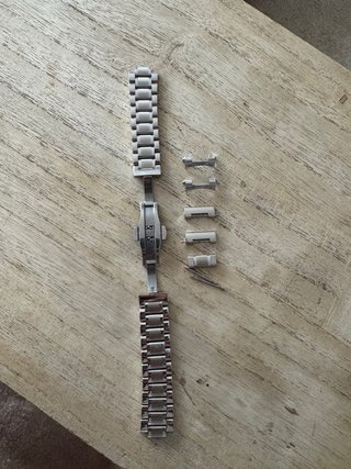 Brazalete metálico reloj 20mm