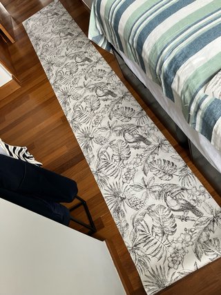 Papel pintado tropical aves y flores