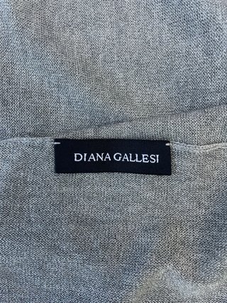 Cardigan Diana Gallesi Grigio Lamé Lurex Tagli