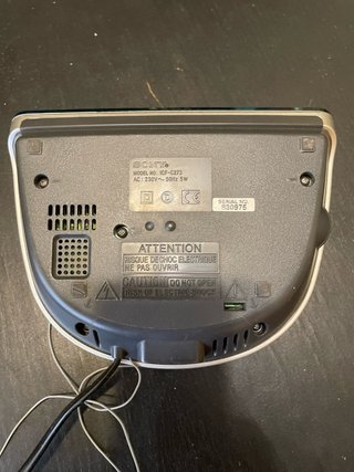 Radio Despertador Sony Dream Machine ICF-C273