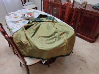 Chubasquero camuflaje woodland