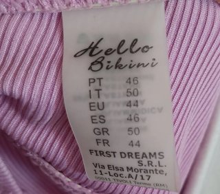 Bikini Talla 46 Copa Grande Rosa