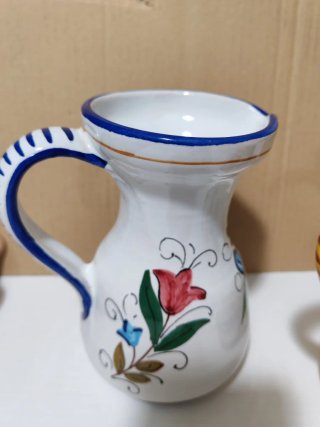 2 Ceramiche Deruta Vasi Decorati