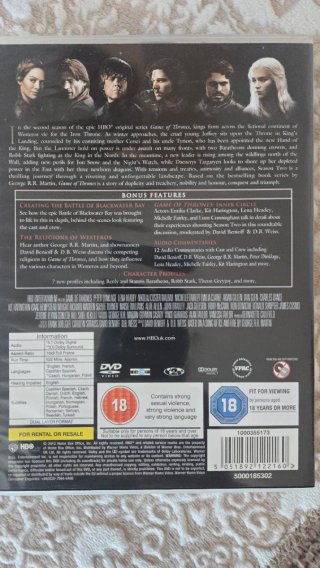 Juego de Tronos DVD - Temporadas 2 a 6