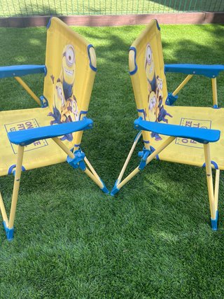 Sillas infantiles Minions (2 unidades)