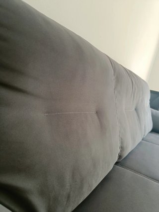 Sofá gris 3 plazas