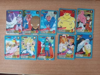 Cartas Dragon Ball Z Power Level Serie 14