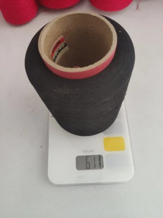 Bobina Elastano Negro