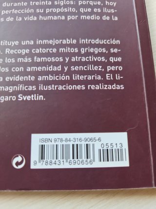Mitos Griegos (cucaña)