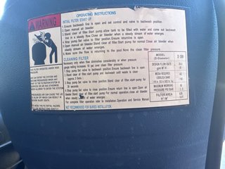 Depuradora de arena para piscina